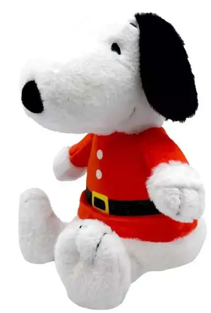 Peanuts Santa Snoopy 12-Inch Plush