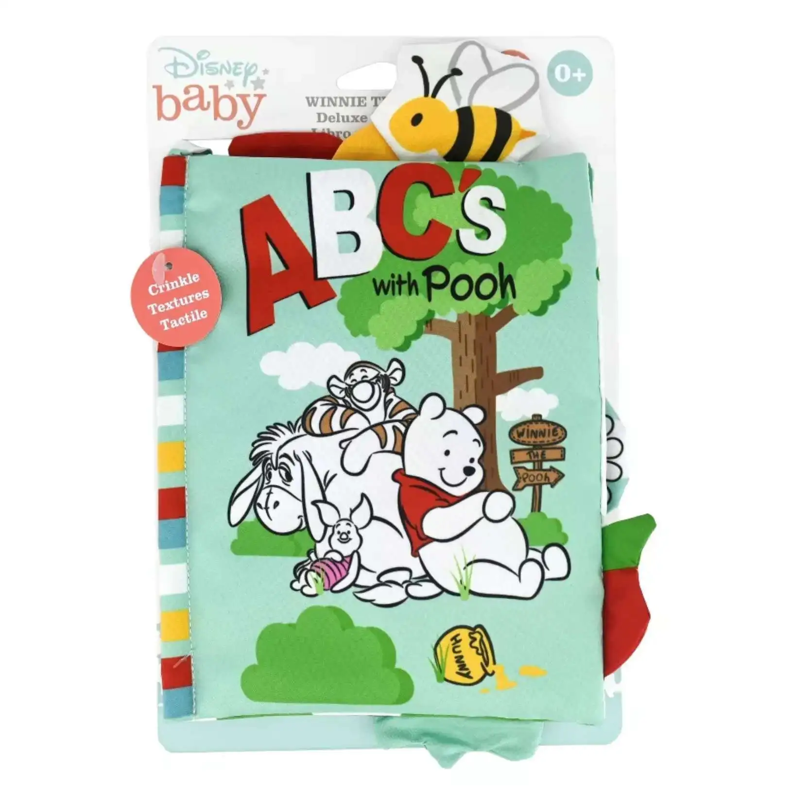 Disney Winnie the Pooh ABC's with Pooh Softbook Plush