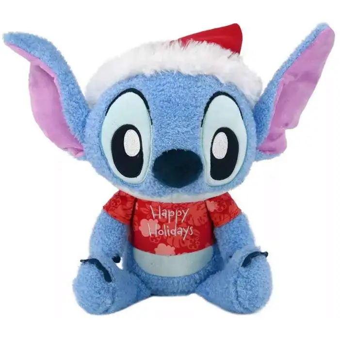 Disney Baby Stitch Exclusive 9-Inch Plush [Santa Hat, Holiday Shirt]
