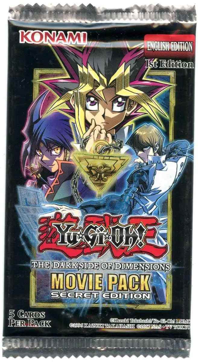 遊戯王DARK SIDE OF DIMENSIONS MOVIE PACK YuGiOh Dark Side of Dimensions Movie Pack Trading Card