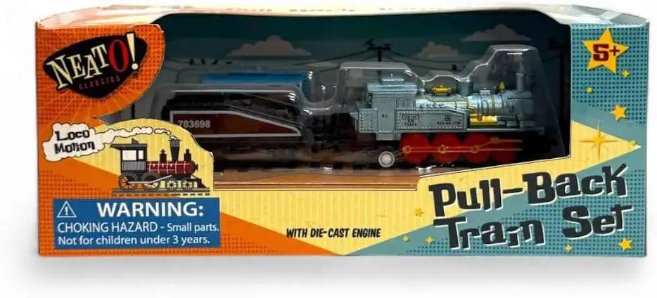 NeatO! Classics Pull-Back Train Set [Damaged Package]