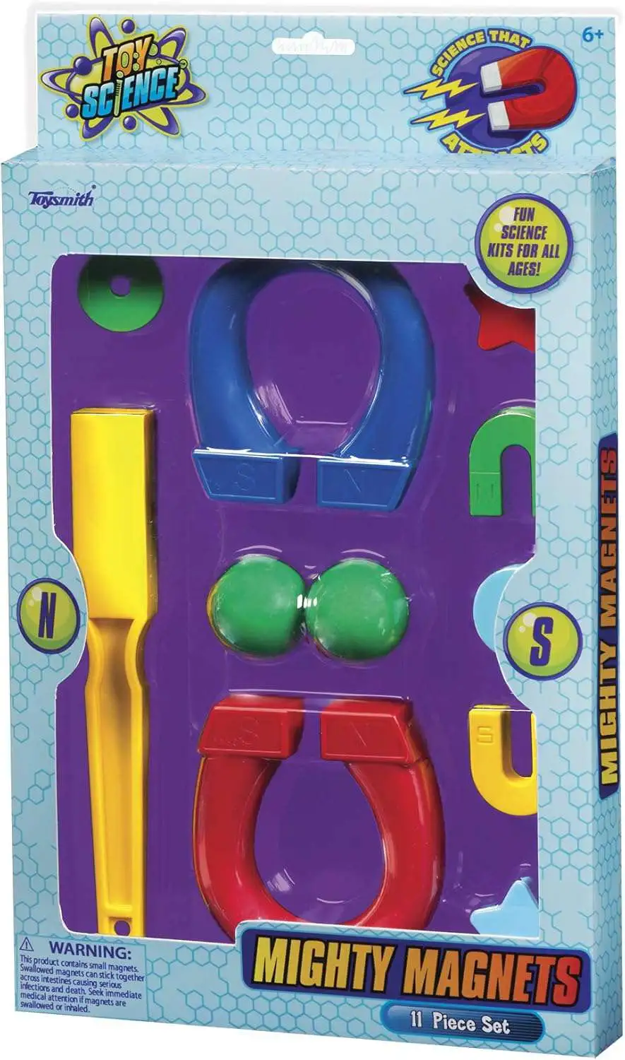 Toy Science Mighty Magnets 11 Piece Set