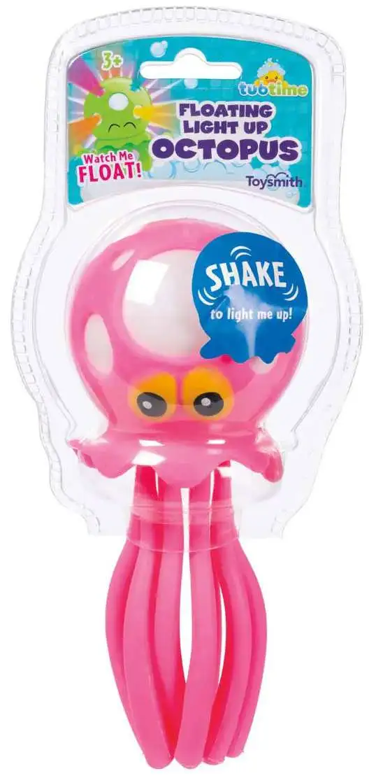 Tubtime Floating Light-Up Octopus Pool Toy [RANDOM Color]