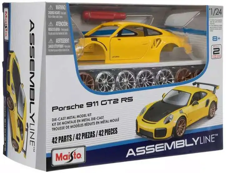 Maisto Assembly Line Porsche 911 GT2 RS Diecast Car Model Kit