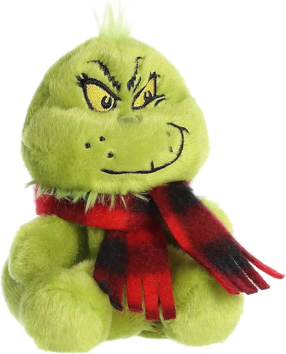 Dr. Seuss How the Grinch Stole Christmas! Palm Pals The Grinch 5-Inch Mini Bean Bag Plush [with Scarf]