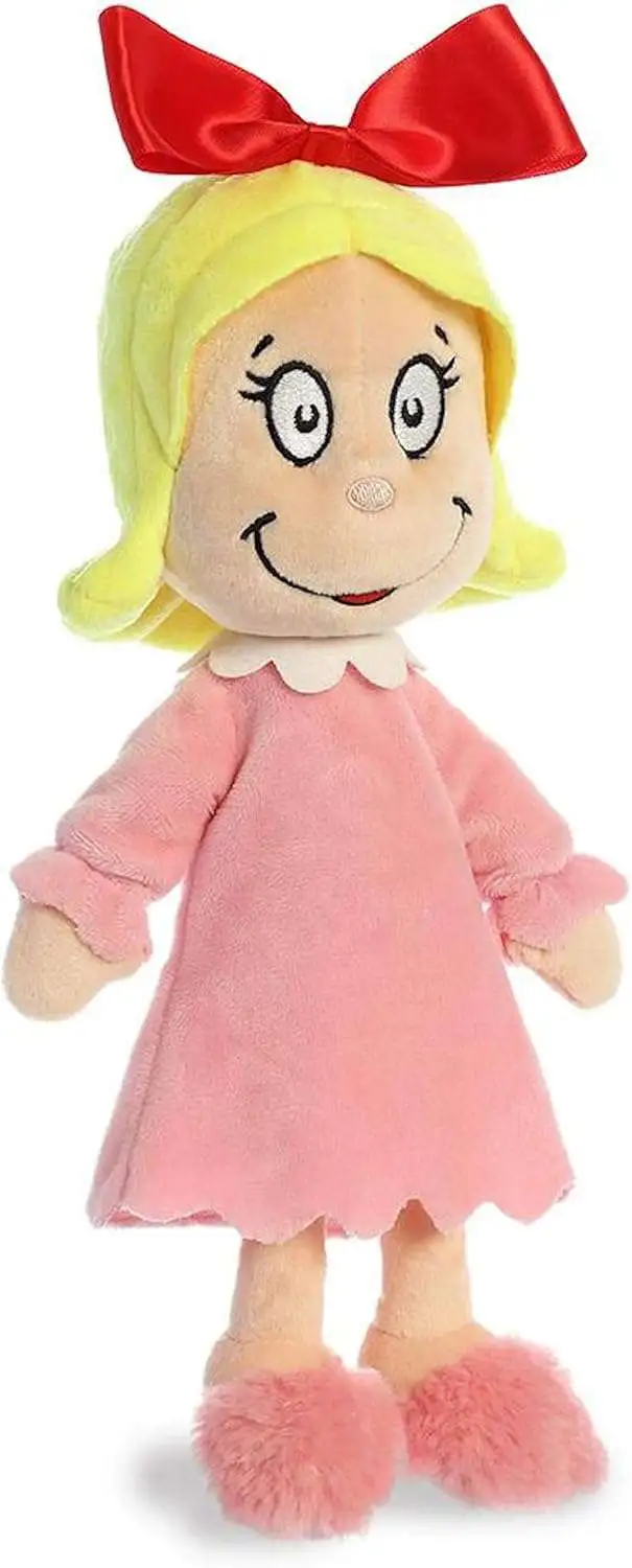 Dr. Seuss How the Grinch Stole Christmas Cindy Lou Who 12-Inch Plush