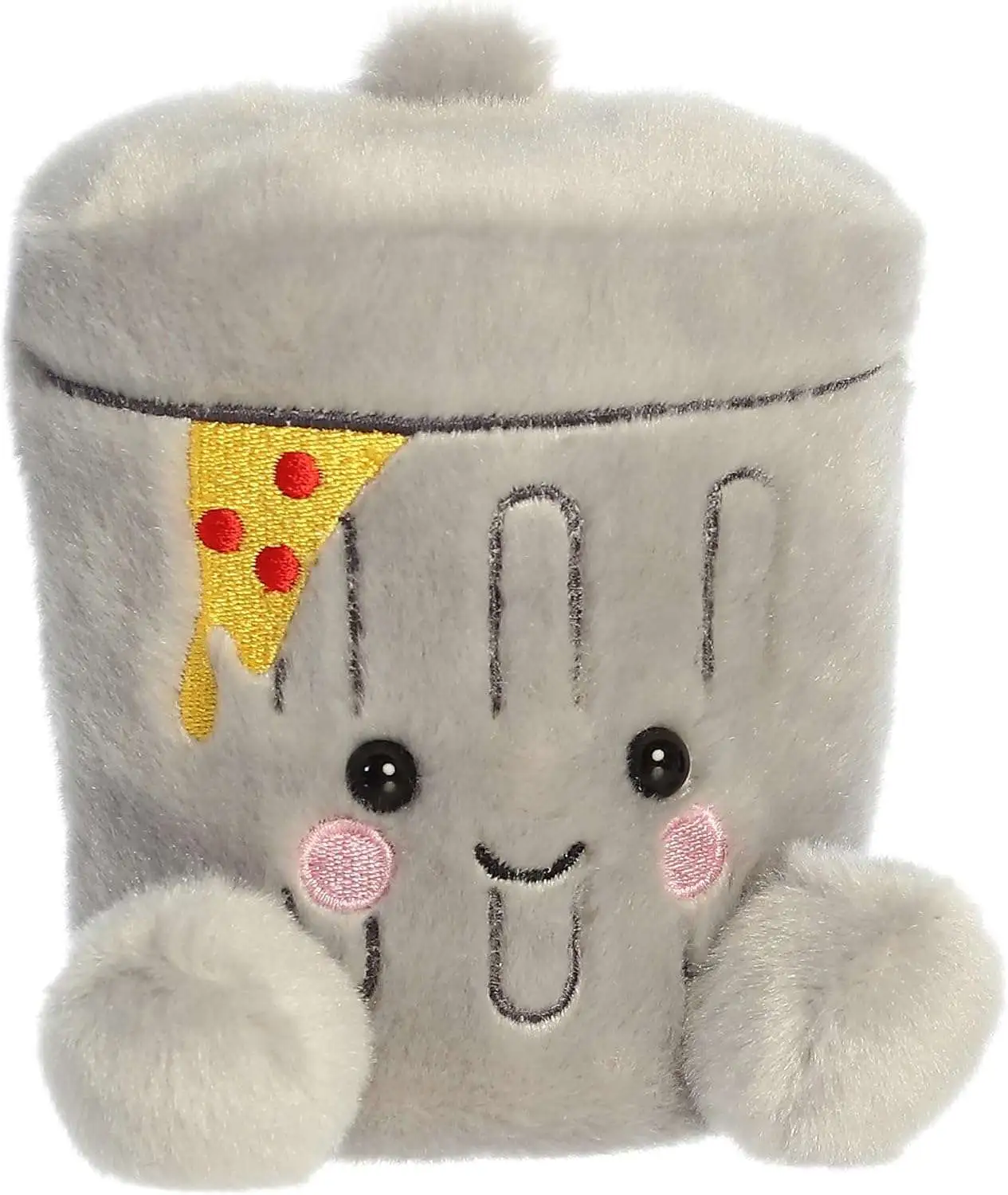Original Palm Pals Garbanzo Trashcan 5-Inch Mini Bean Bag Plush