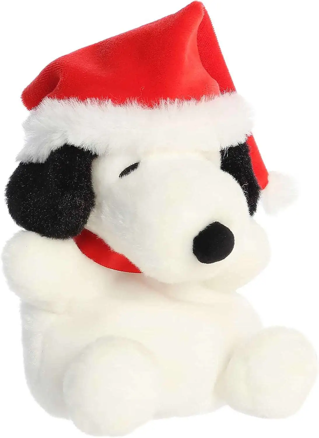 Peanuts 75th Anniversary Palm Pals Santa Snoopy 5-Inch Mini Bean Bag Plush