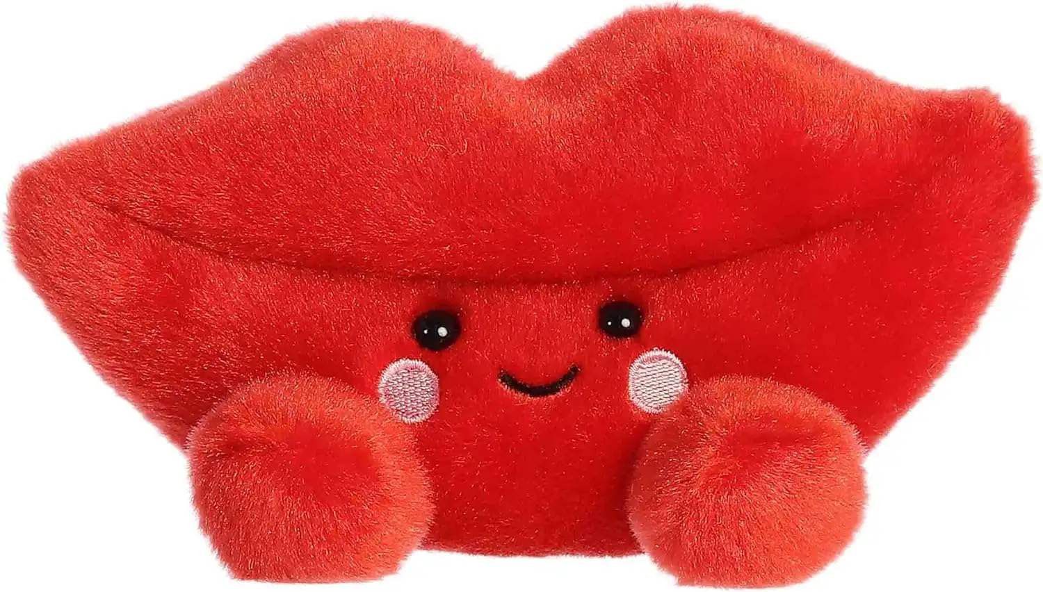 Original Palm Pals Kissie Lips 5-Inch Mini Bean Bag Plush