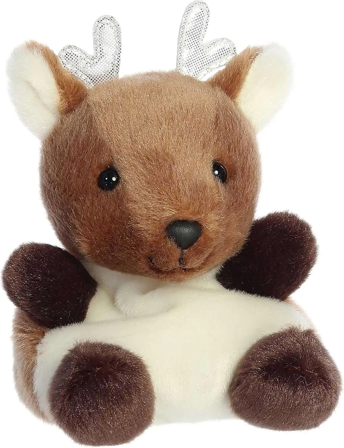 Original Palm Pals Dash Reindeer 5-Inch Mini Bean Bag Plush