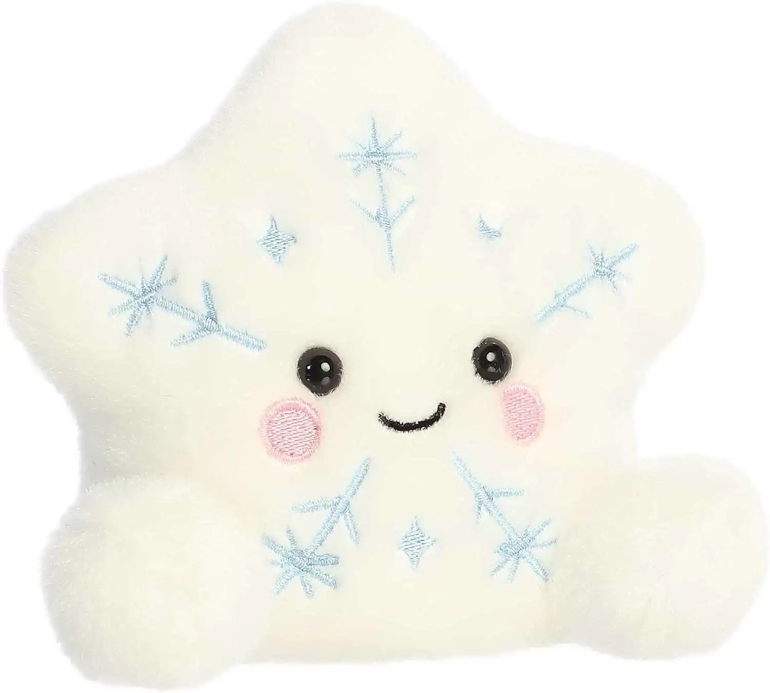 Original Palm Pals Snowflake 5 Mini Bean Bag Plush Aurora - ToyWiz