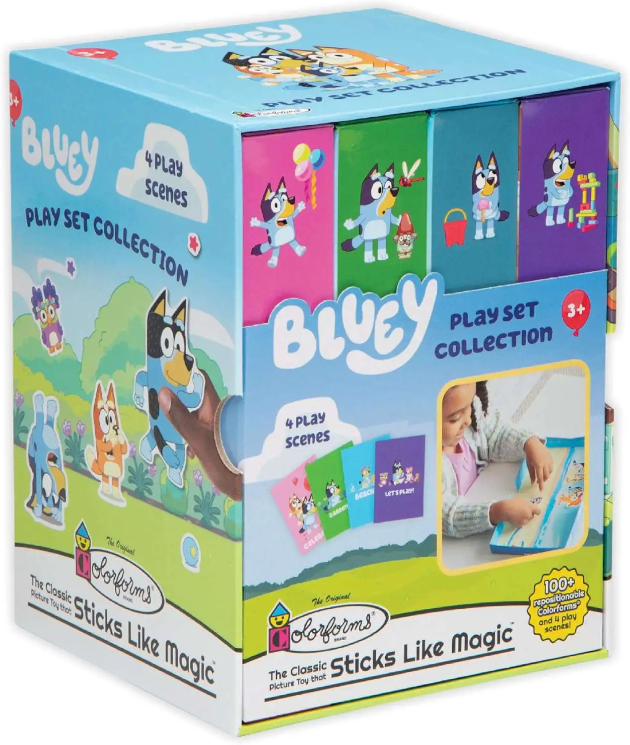 Bluey Colorforms Colorforms Play Set Collection Playmonster - ToyWiz