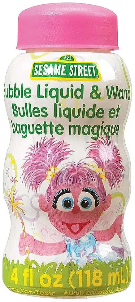 Sesame Street Abby Cadabby 4 Oz Bubbles