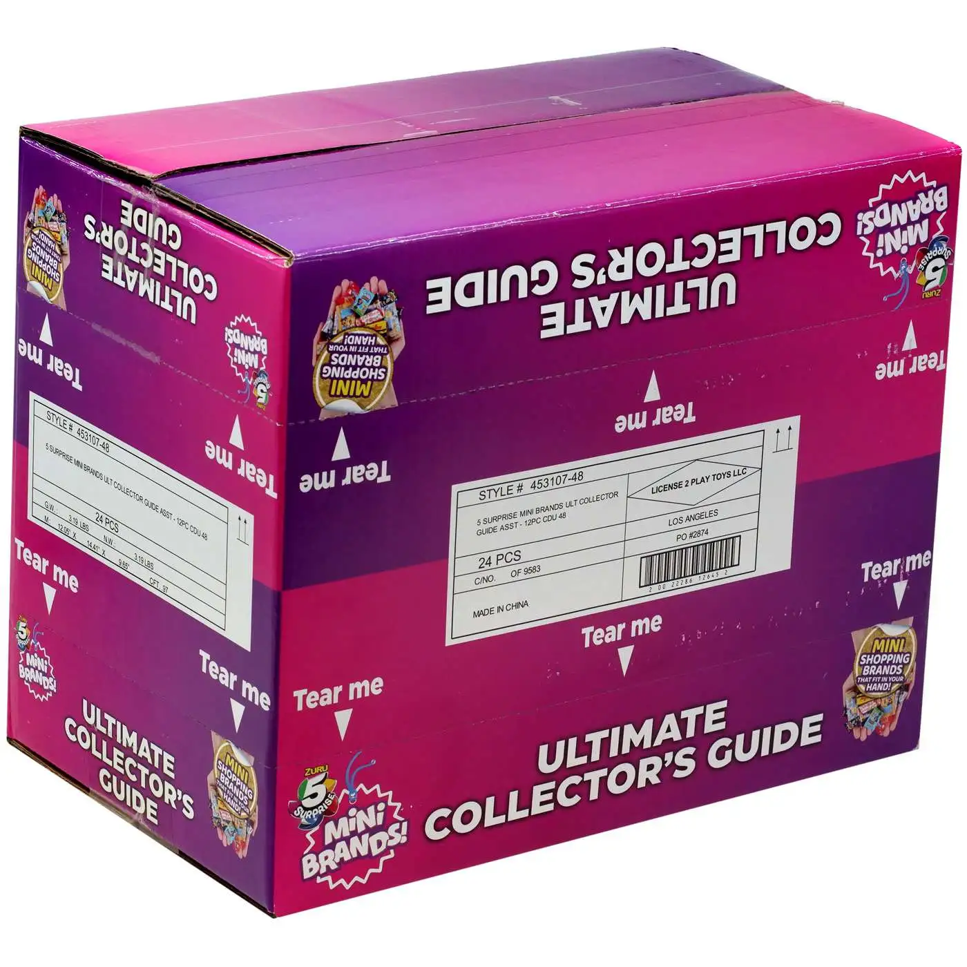 5 Surprise Mini Brands! Ultimate Collector's Guide Mystery Box [24 Packs]