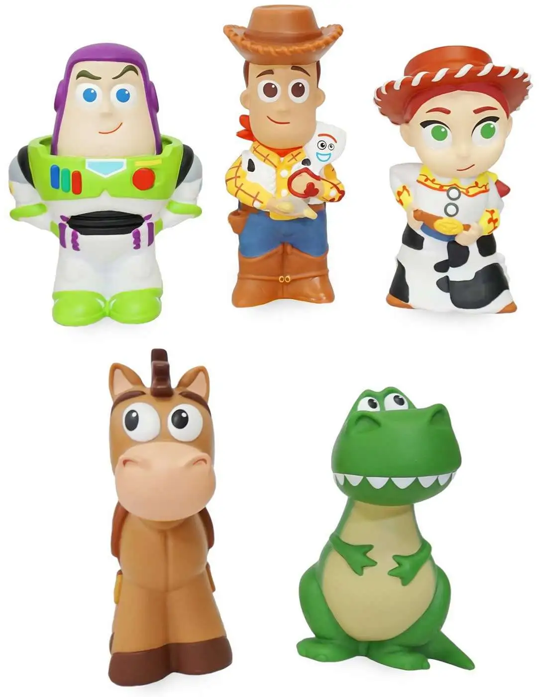 Disney Collection Toy Story 5-Pc. Figurine Playset Toy Story Buzz Lightyear  Woody Toy Playset