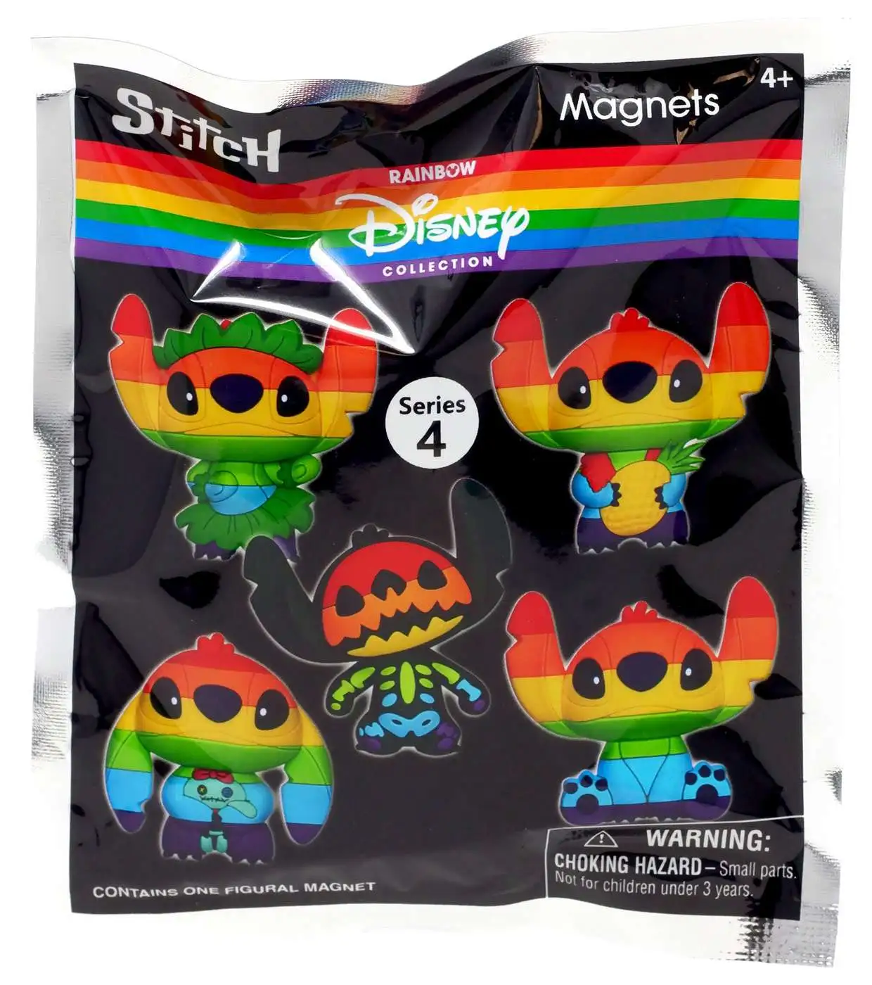 Disney Rainbow Collection Magnets Series 4 Stitch Mystery Pack