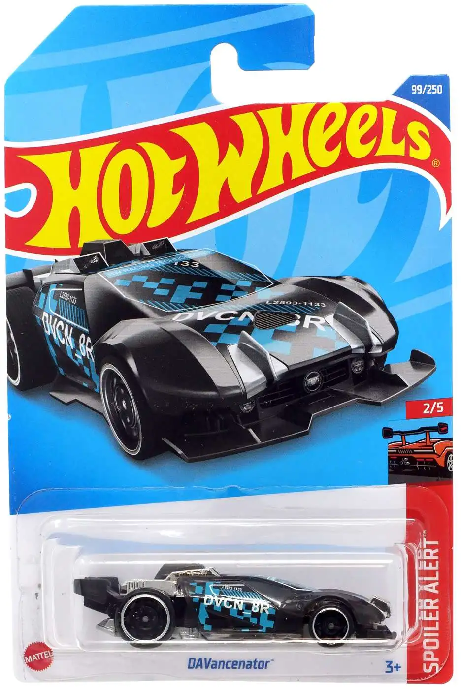 Hot Wheels Spoiler Alert DAVancenator 164 Diecast Car 25 Mattel Toys ...