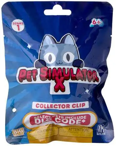 Roblox Pet Simulator X Series 1 Collector Clip Mystery Pack [1 RANDOM