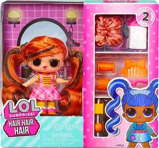 LOL Surprise Hair Hair Hair Series 2 Peanut Buttah Fashion Doll