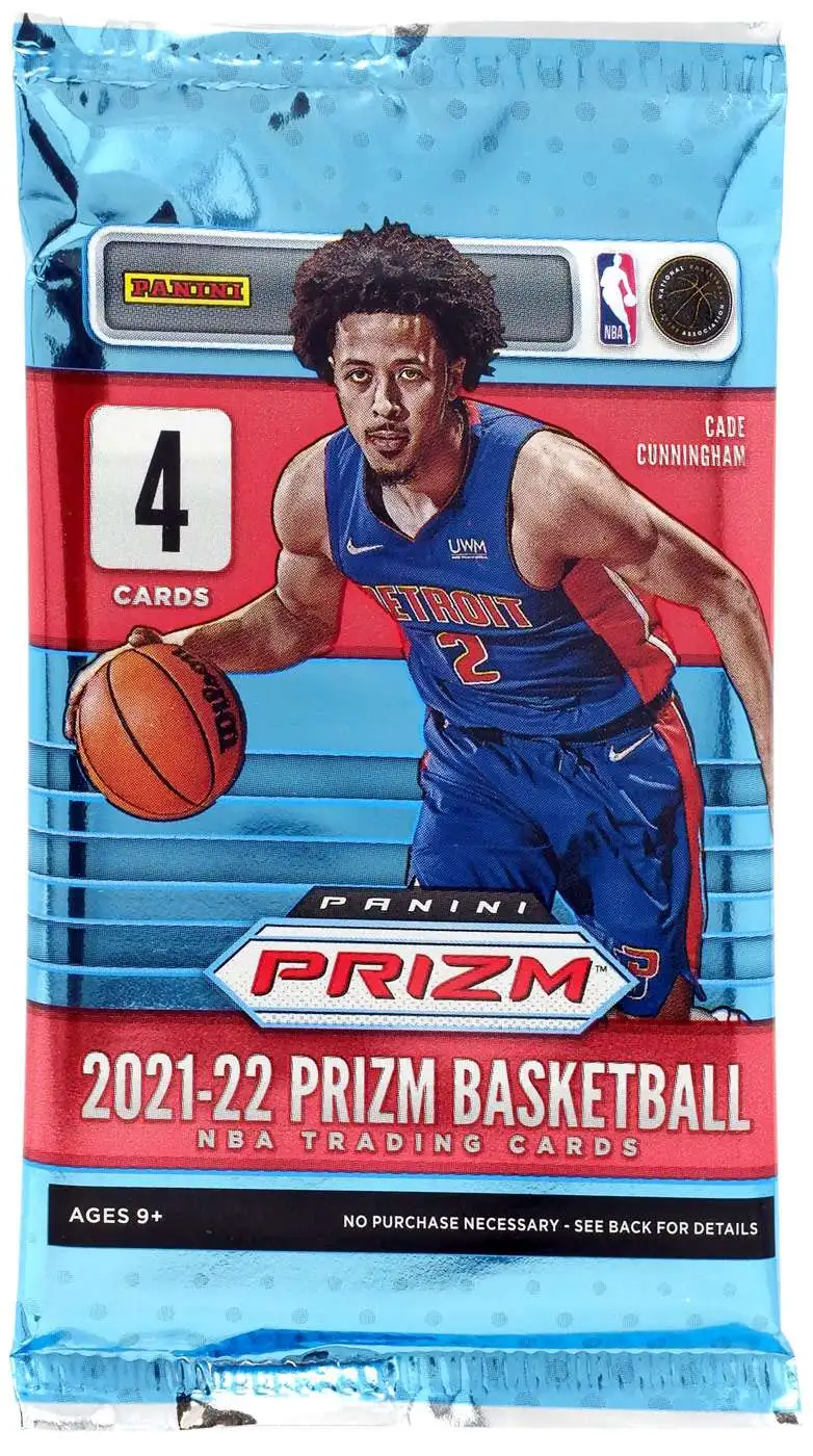 NBA Panini 2021-22 Prizm Basketball Trading Card BLASTER Pack [4 Cards]