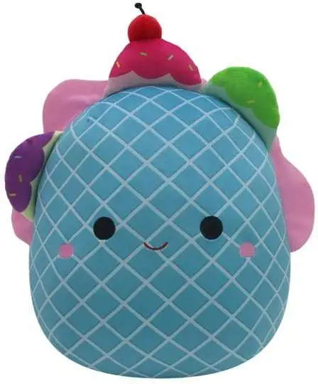 Squishmallows Bertie the Ice Cream Waffle 12-Inch Plush