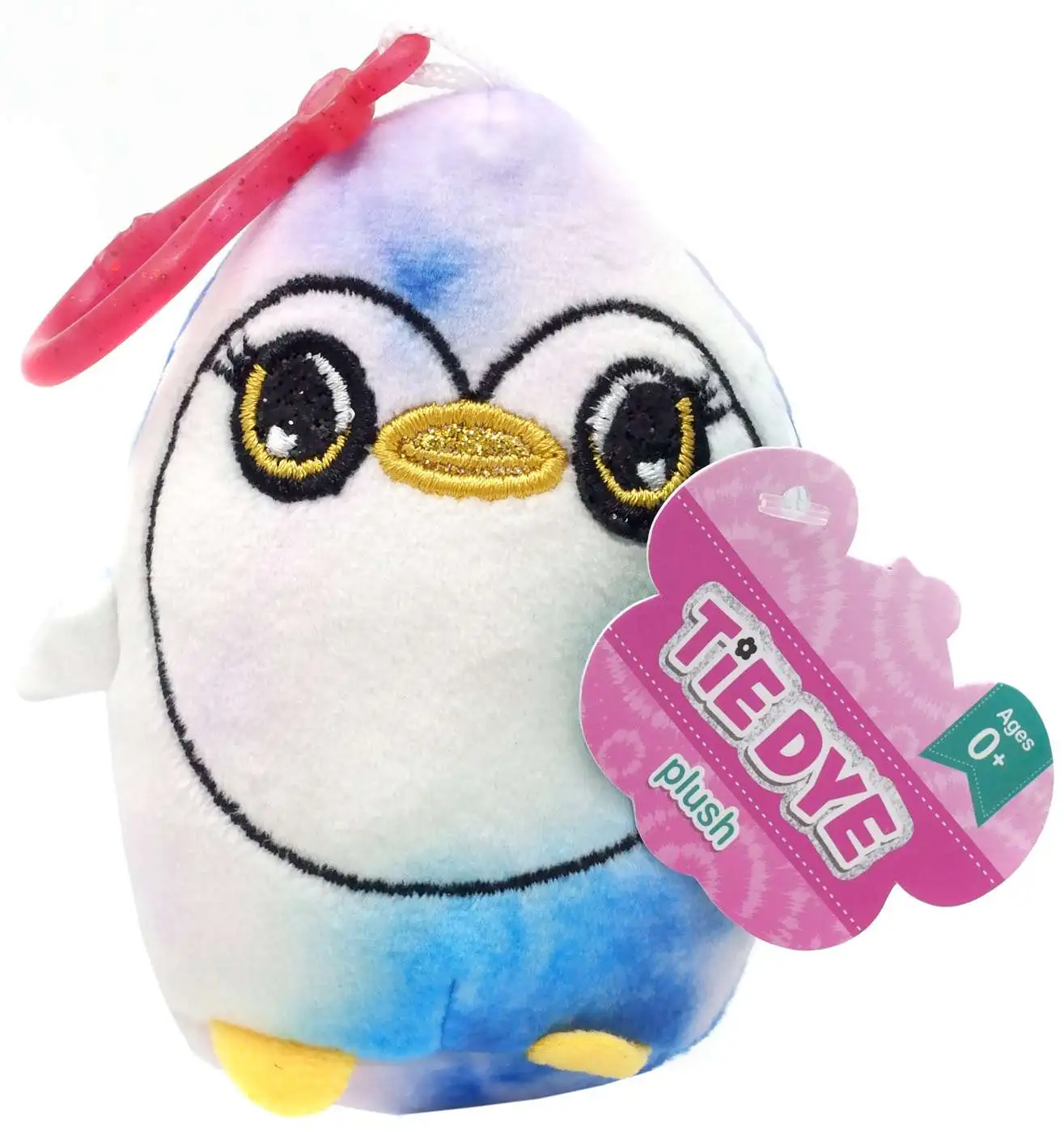 Tie Dye Penguin 4-Inch Plush Hanger