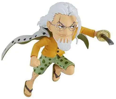 One Piece WCF The Great Pirates - 100 Landscapes Vol. 7 Rayleigh 2.8-Inch  Mini PVC Figure