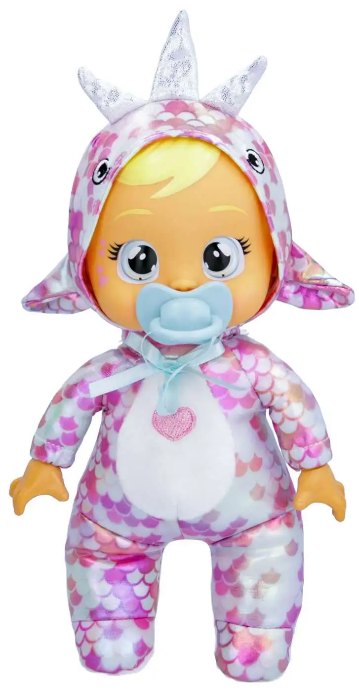 Cry Babies Tiny Cuddles Dinos Stella 10-Inch Plush Figure