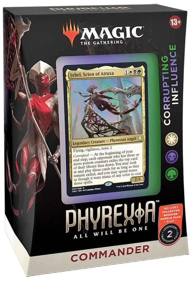 MtG Phyrexia All Will Be One Corrupting Influence Commander Deck