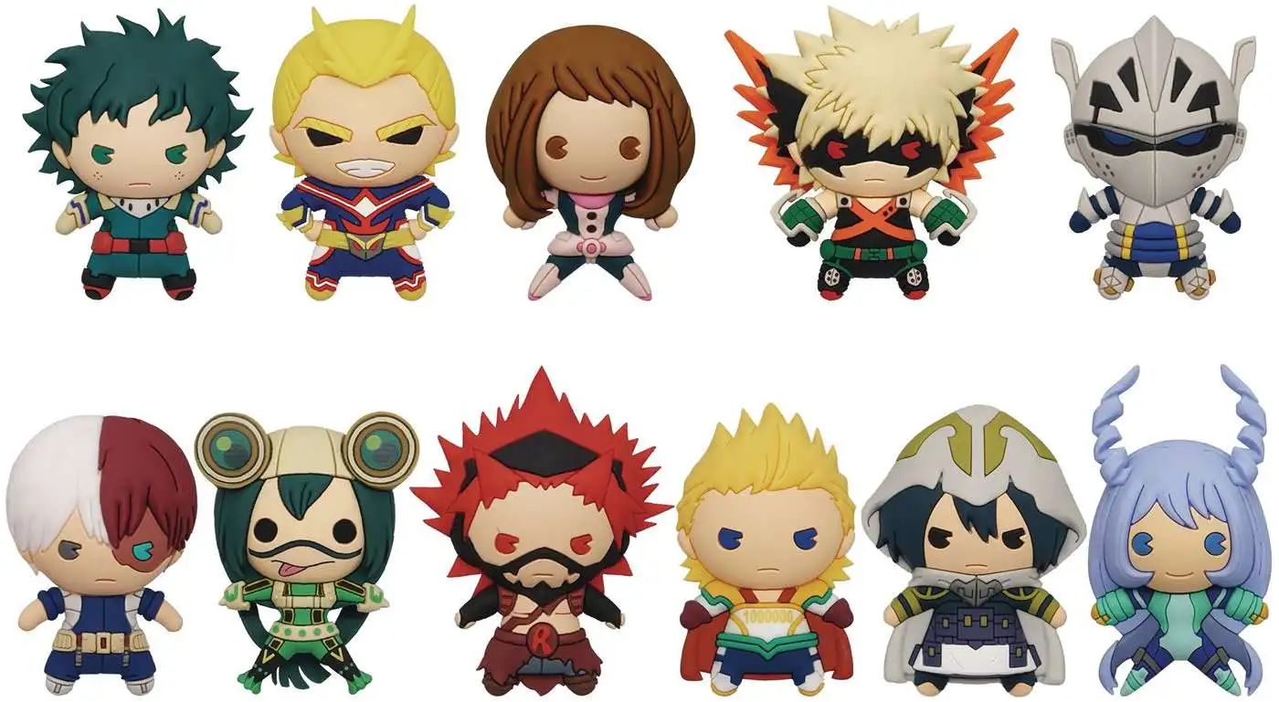 My Hero Academia 3d Figural Keyring My Hero Academia Series 4 Mystery 