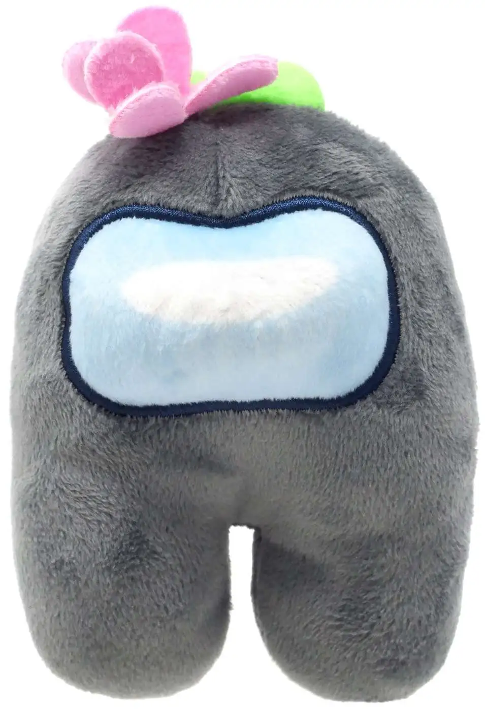 Among Us Grey with Flower 4-Inch Mini Plush