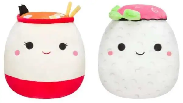 Squishmallows Flip-a-Mallows Raisy & Shun 6-Inch Plush