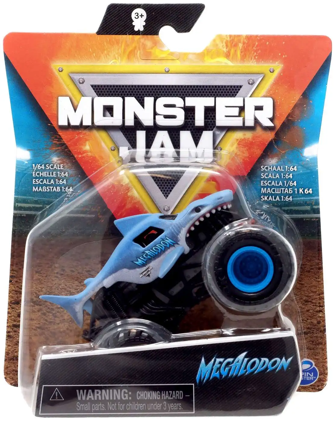 Monster Jam Series 25 Megalodon 164 Diecast Car 2023 Spin Master - ToyWiz