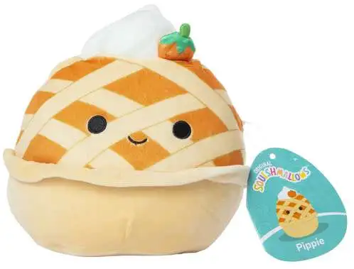 Squishmallows Pippie the Pumpkin Pie 7-Inch Plush