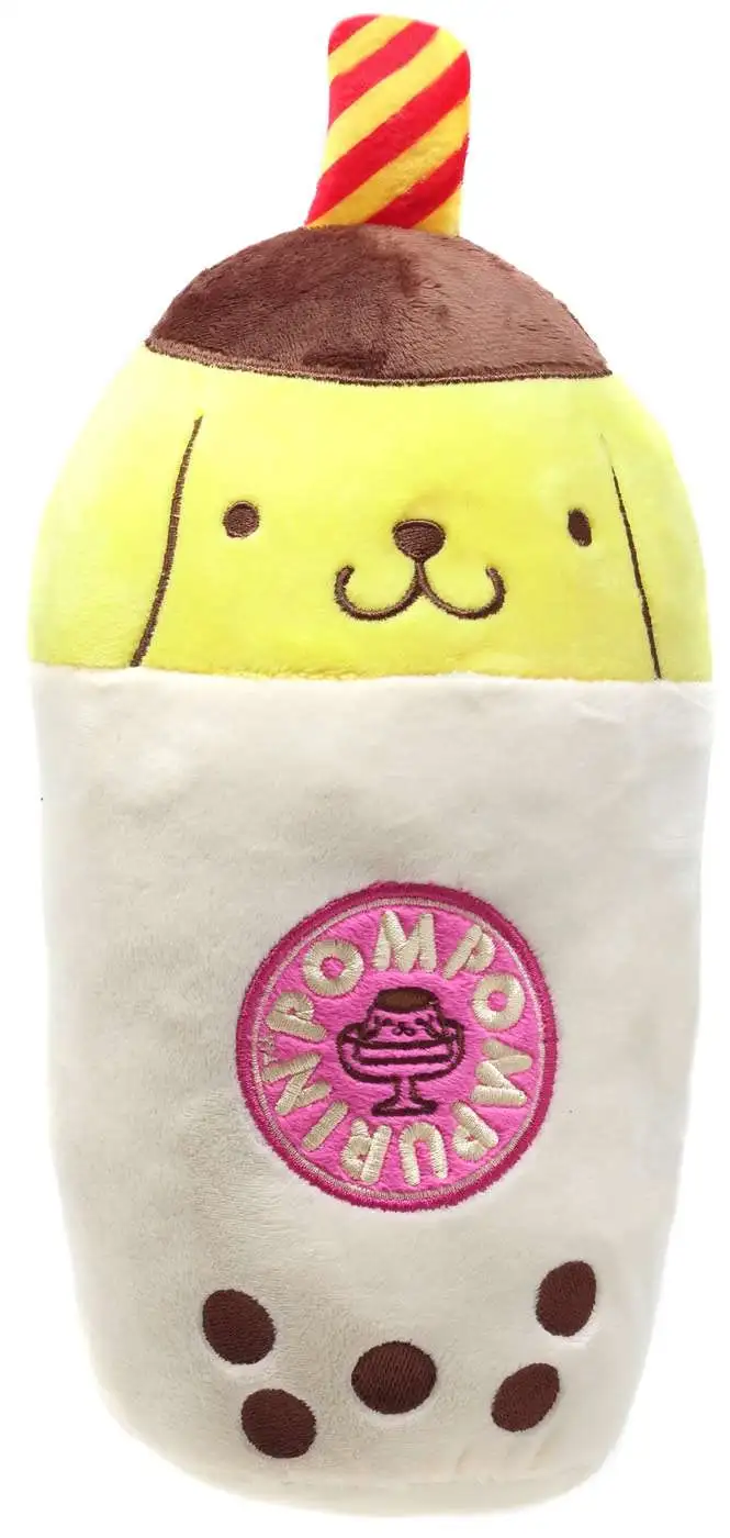 Sanrio Hello Kitty & Friends Boba Tea Pom Pom Purin 10-Inch Plush