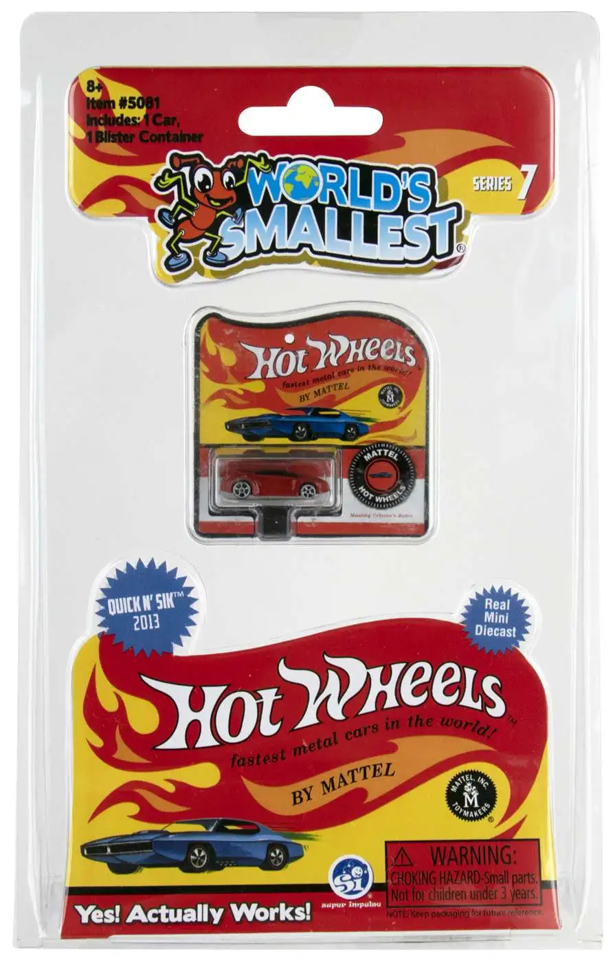 Worlds Smallest Hot Wheels Quick N Sik 2013 Diecast Car Super Impulse