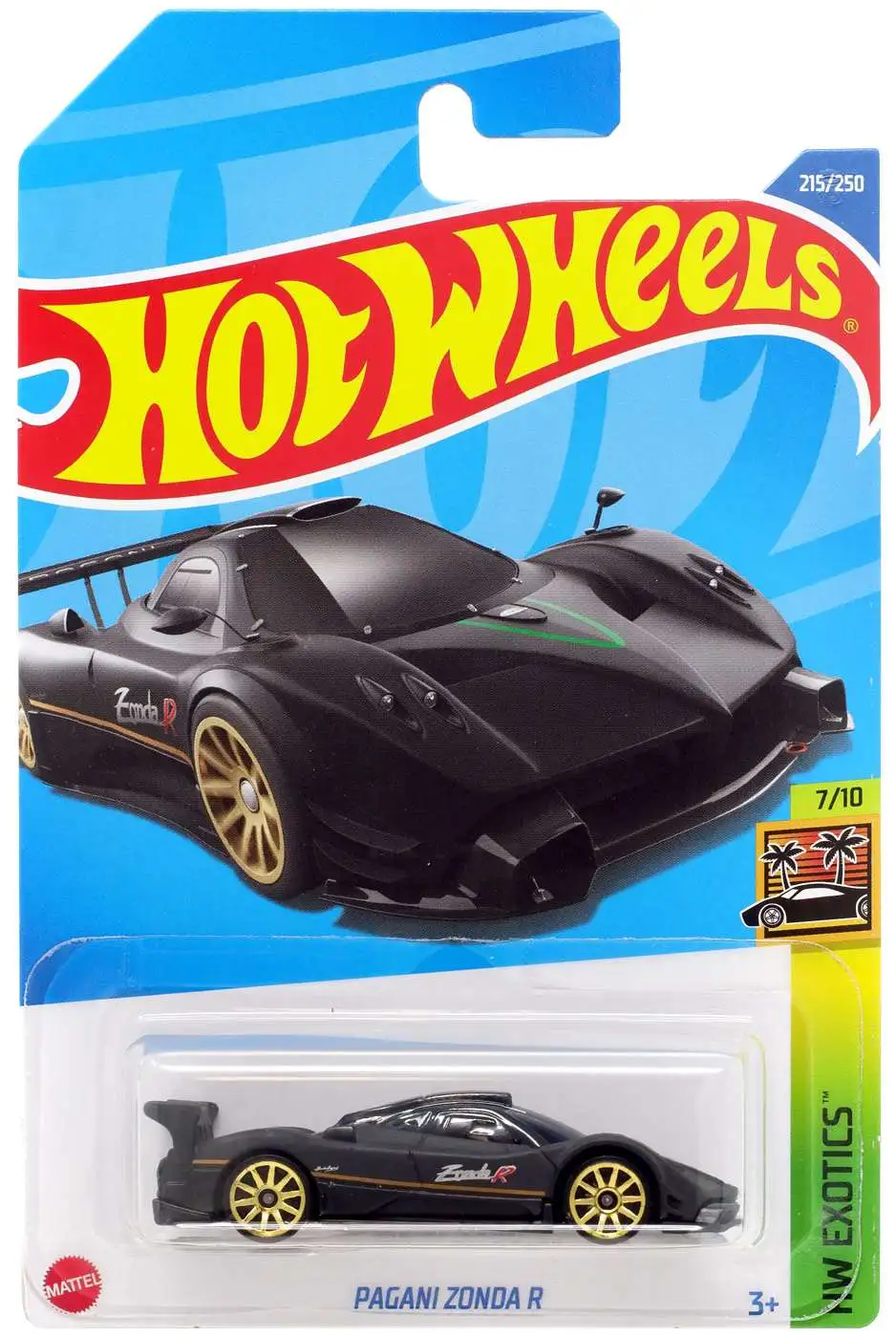 Hot Wheels HW Exotics Pagani Zonda R Diecast Car #7/10