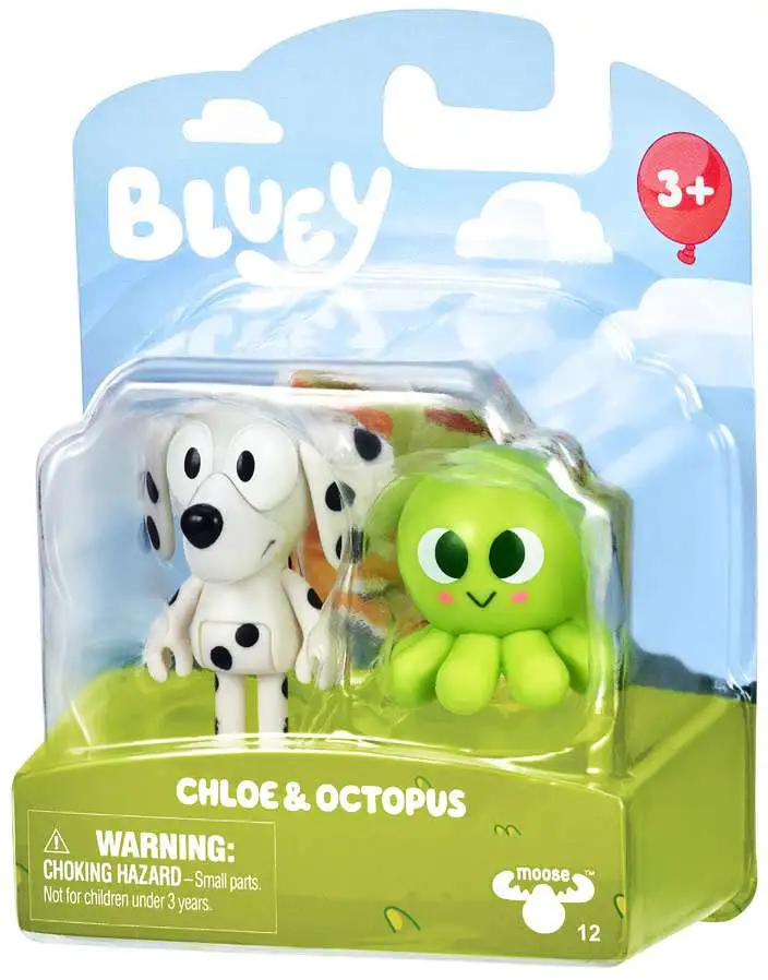 Bluey Chloe & Octopus 3-Inch Mini Figure