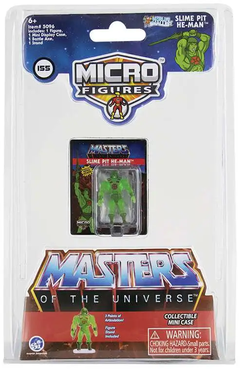 World's Smallest Masters of the Universe Series 2 Slime Pit He-Man 1.25-Inch Micro Figure