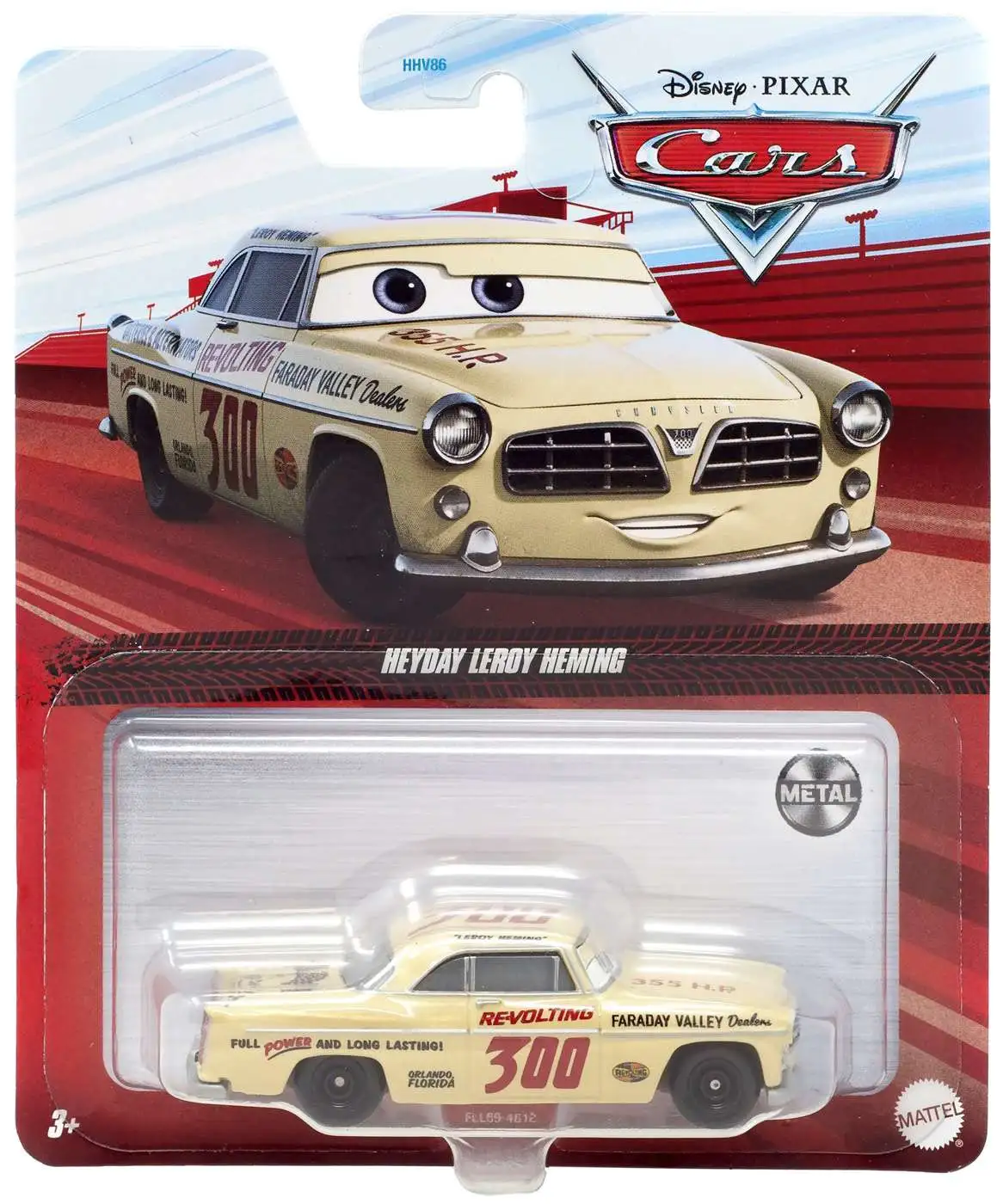 Disney / Pixar Cars Cars 3 Metal Heyday Leroy Heming Diecast Car