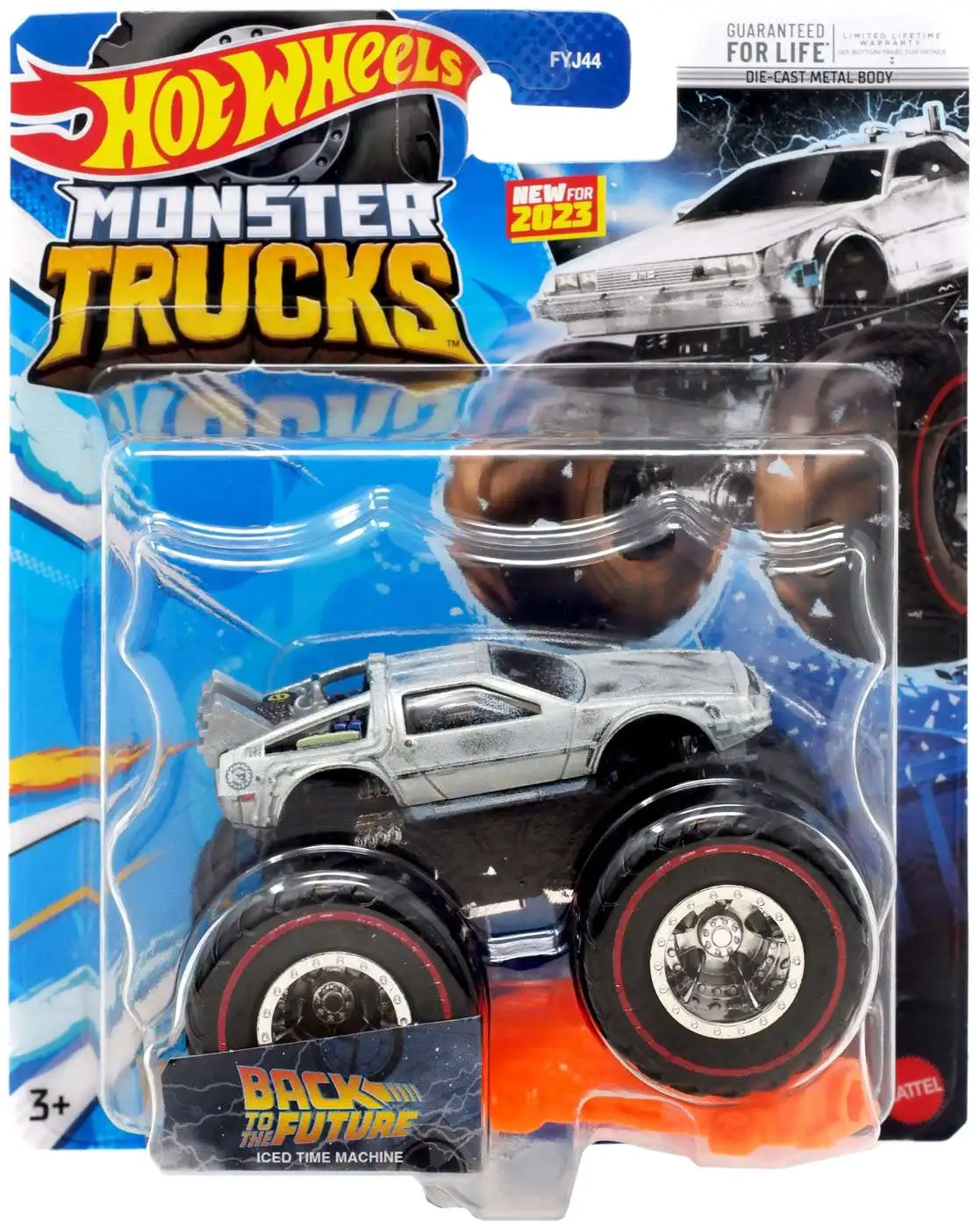 Hot Wheels Monster Trucks Oversized 2023 Delivery Metal
