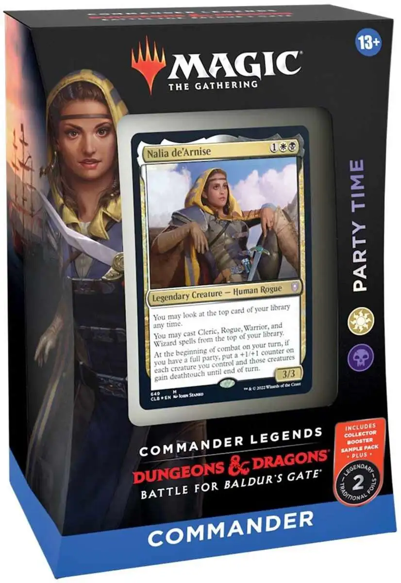 Bundle Magic: The Gathering Commander Legends Dungeons & Dragons Battle for  Baldur's Gate Wizard of the Coast