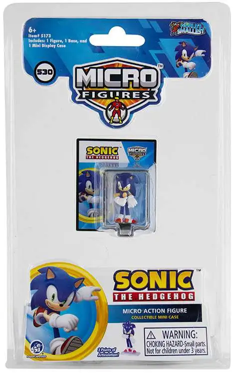 World's Smallest Sonic the Hedgehog Sonic 1.25-Inch Micro Figure