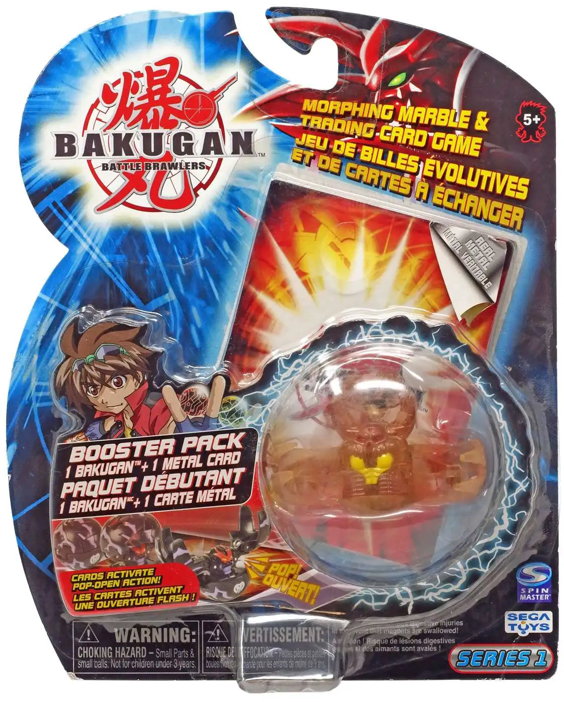 Ringlet Portræt Begrænse Bakugan Battle Brawlers Series 1 Booster Pack Random Marble Spin Master -  ToyWiz