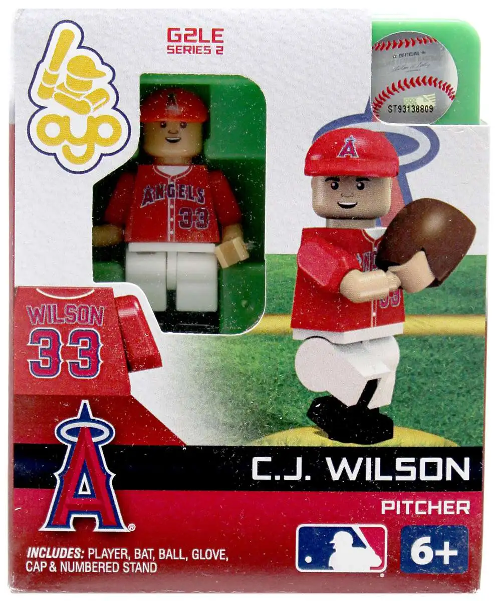 Los Angeles Angels MLB Generation 2 Limited Edition CJ Wilson Minifigure [Red]