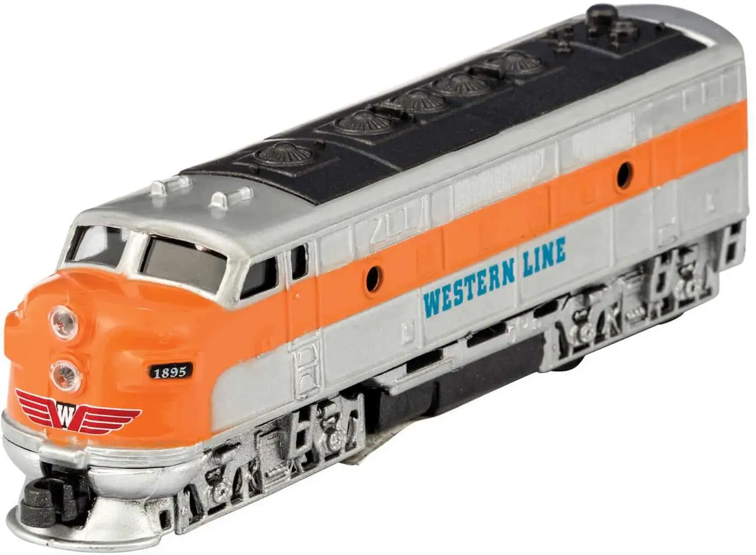 Schylling Classic Loco Western Line Pull-Back Vehicle