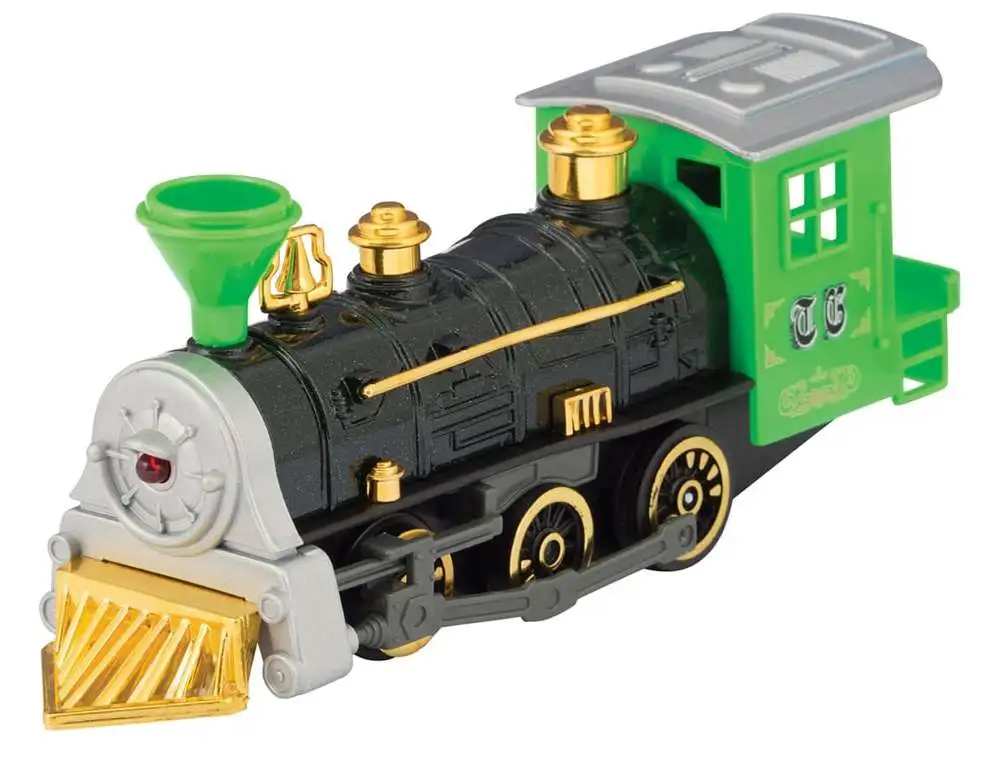 Schylling Steam Era Locomotive Pull-Back Vehicle [GREEN]