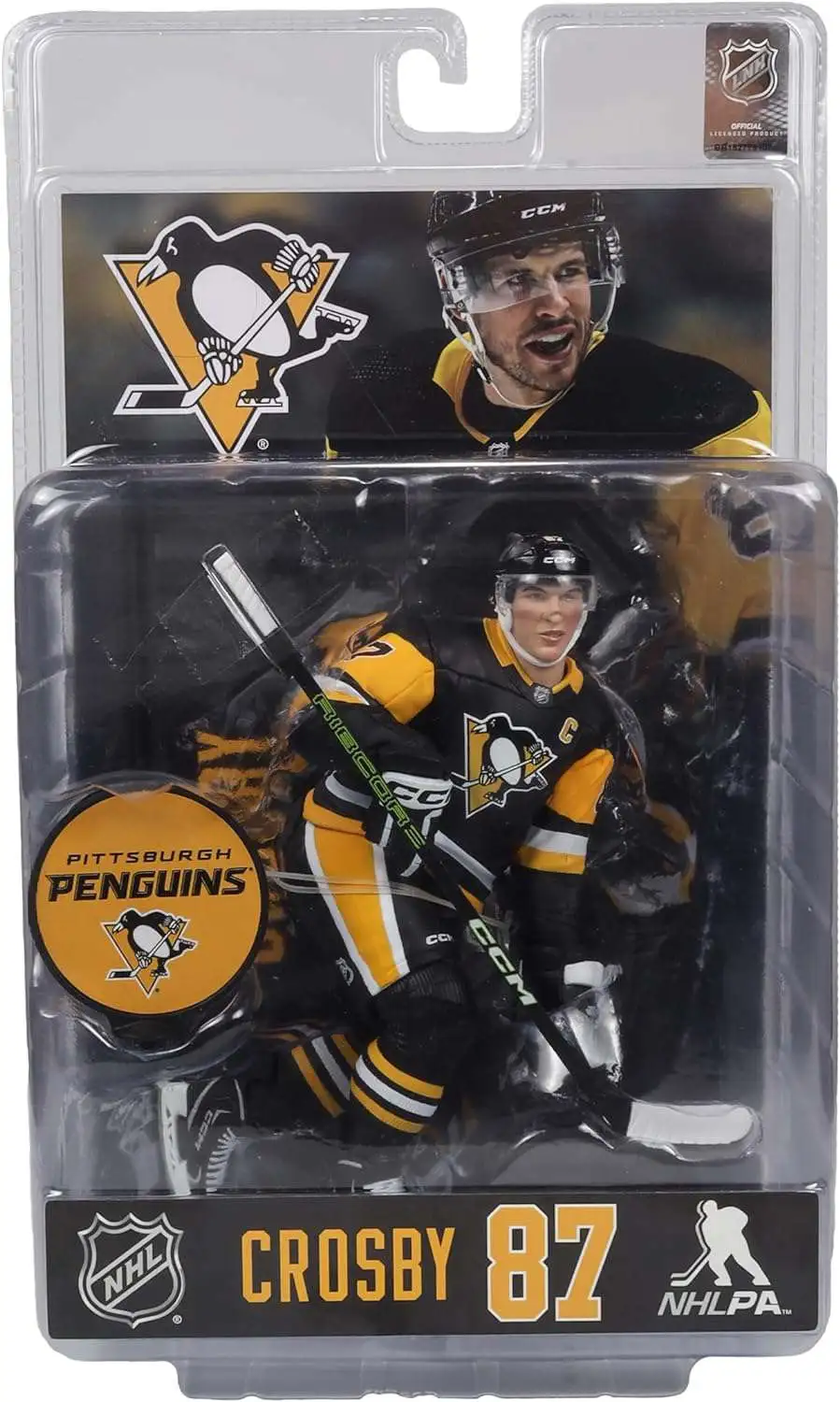 Sidney Crosby (Pittsburgh Penguins) NHL Factory Sealed Case (6) w/CHASE  (PRE-ORDER ships October) - McFarlane Toys Store