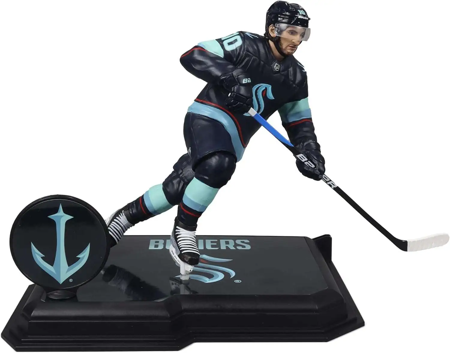 McFarlane Toys NHL Seattle Kraken Sports Picks Hockey Matty Beniers Action Figure [Blue Jersey, Regular Version]