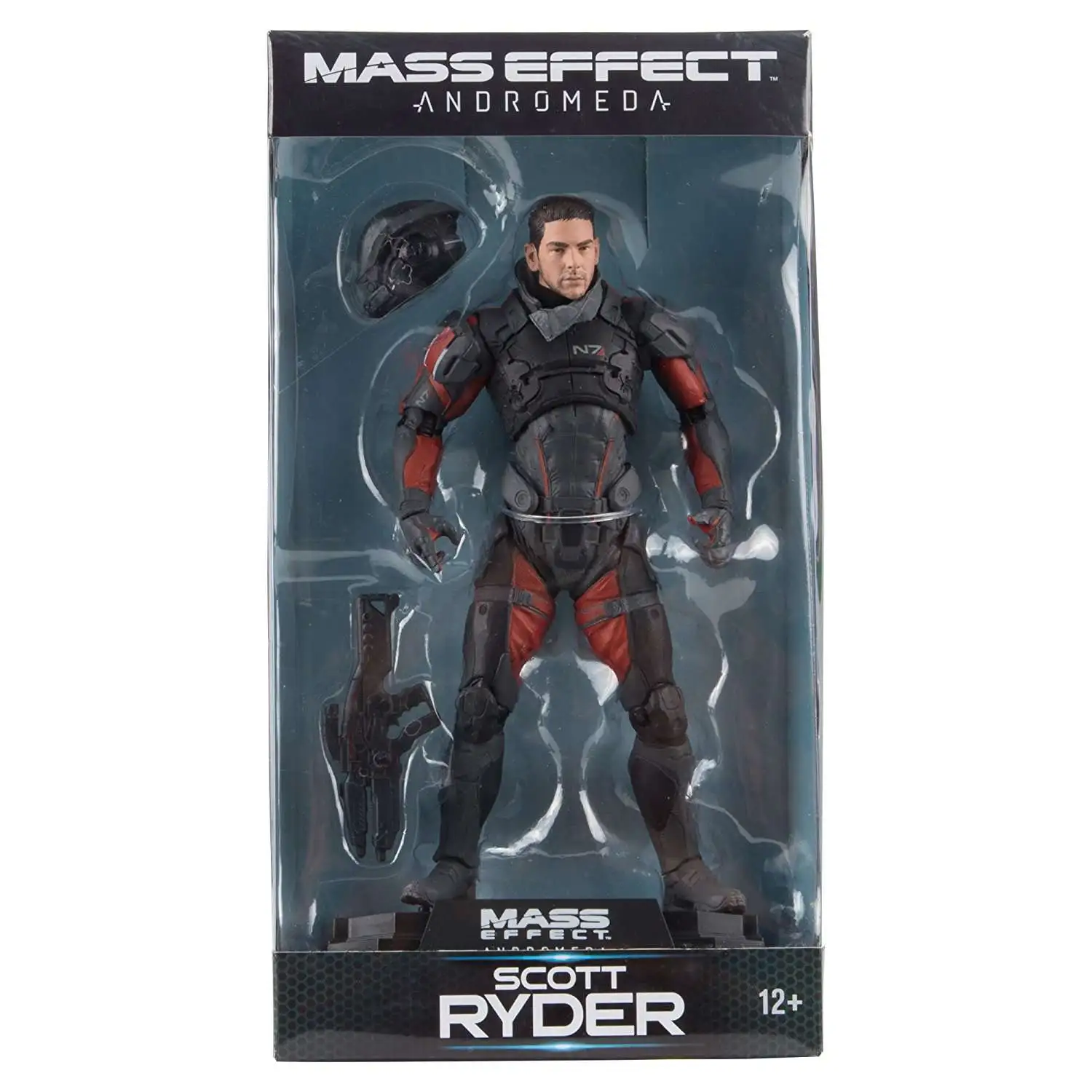 Mass Effect Andromeda Color Tops Green Wave Scott Ryder Action Figure #21 